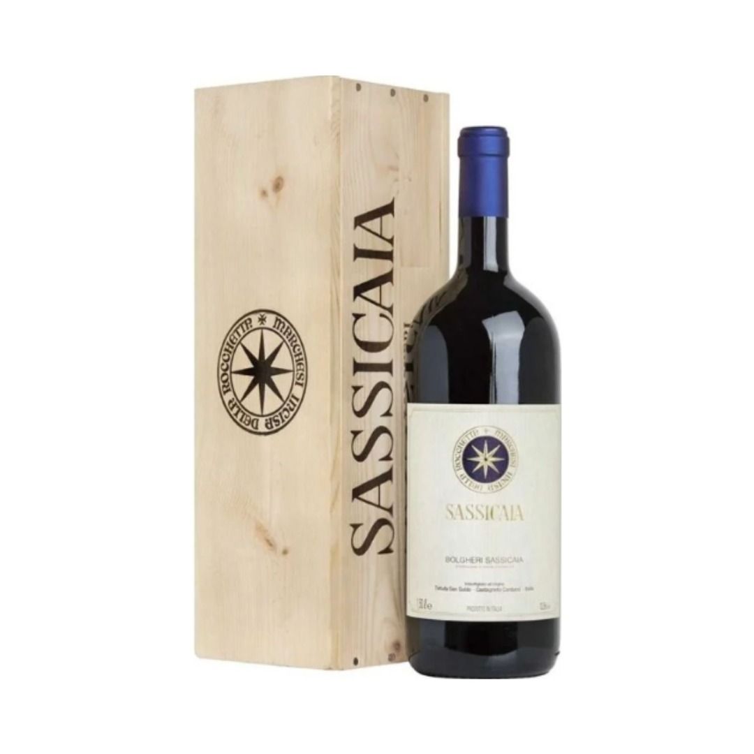 BOLGHERI DOC 2013 SASSICAIA 1,5 LITRI MAGNUM - TENUTA SAN GUIDO (CASSETTA LEGNO)