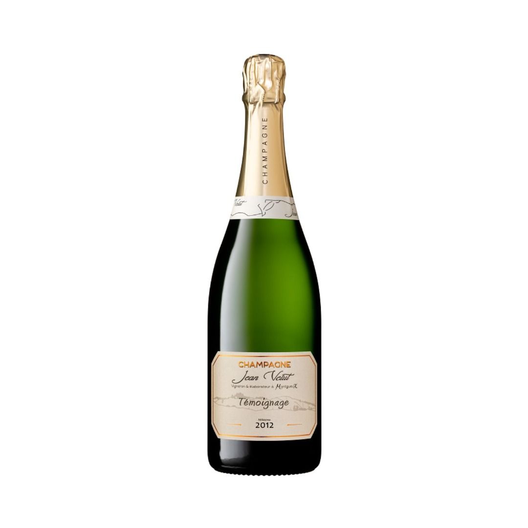 CHAMPAGNE EXTRA BRUT MILLESIME 2012 TEMOIGNAGE - JEAN VELUT