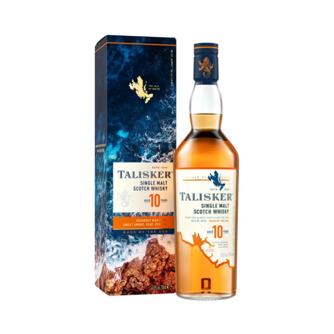 SCOTCH WHISKY SINGLE MALT 10 YEARS - TALISKER