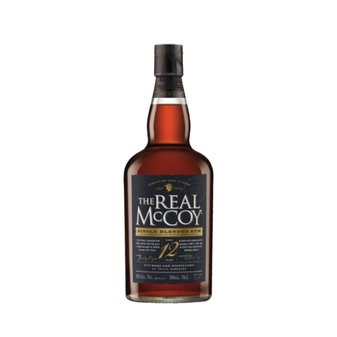 RUM SINGLE BLENDED 12 ANNI THE REAL MCCOY